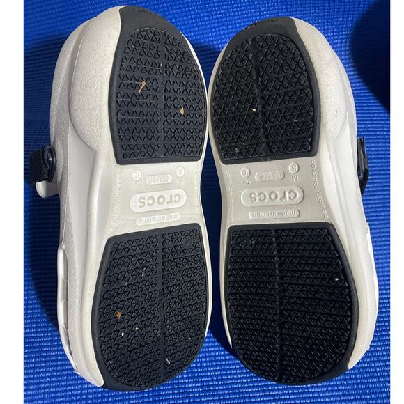 Crocs Bistro Pro Literide Clog Colorblock Slip Resistant Men’s 8 / Women’s 10 - Picture 6 of 7